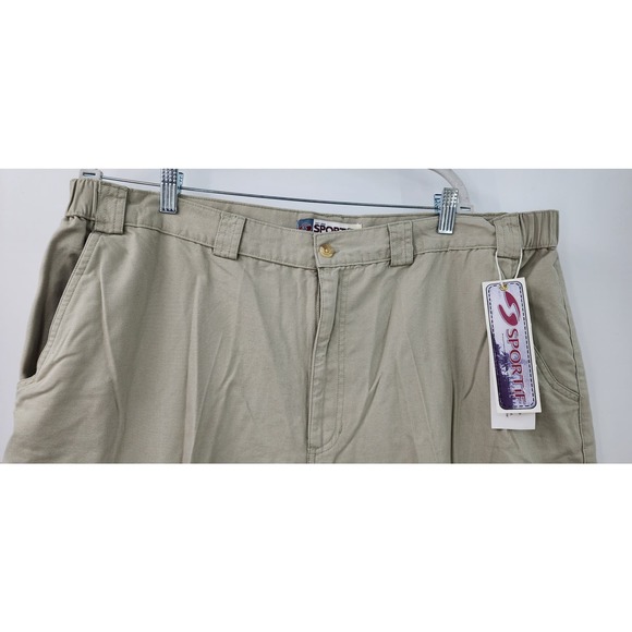 New NWT Sportif Sahara Convertible Pants In Wheat Size 42 - Picture 3 of 10